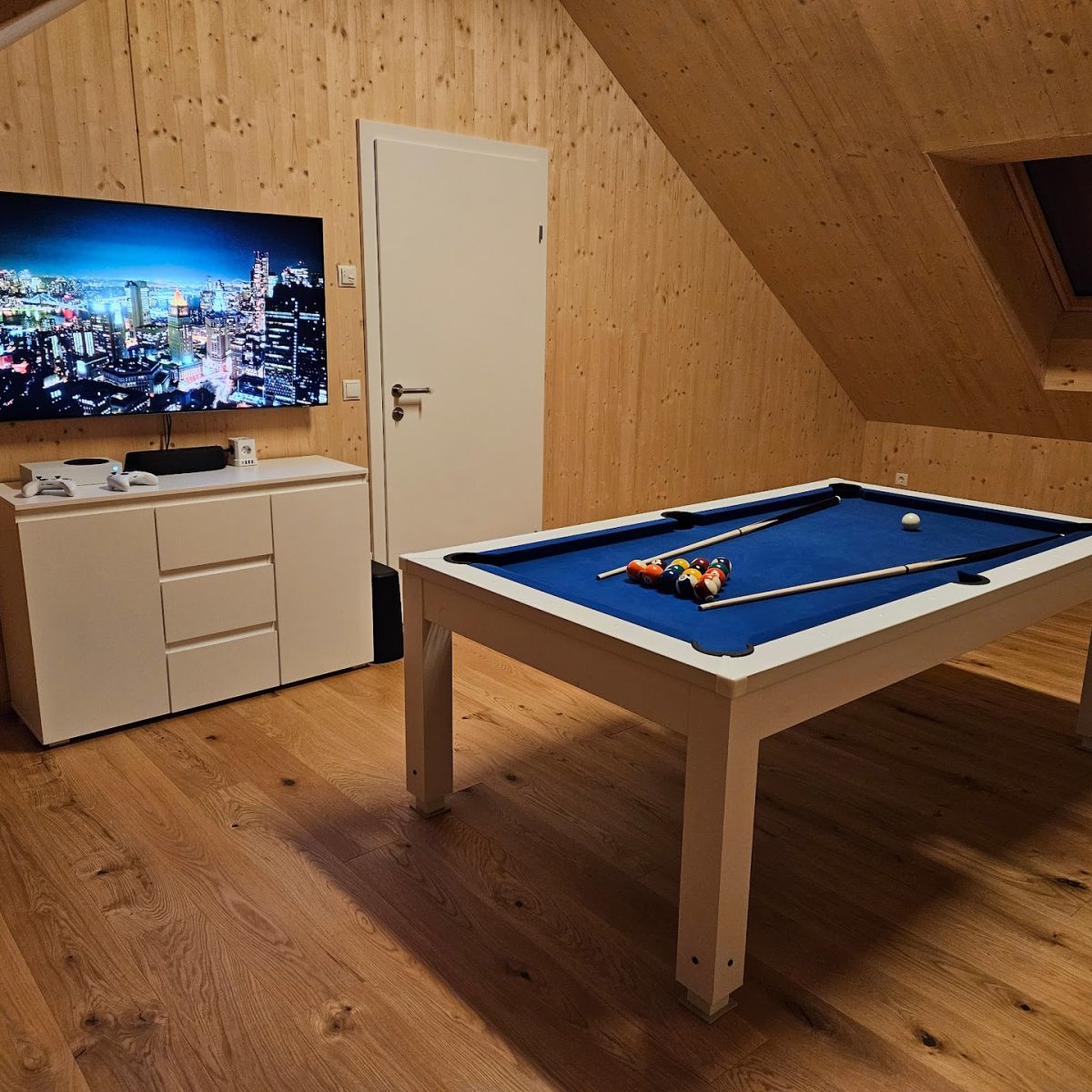 Spielzimmer im Dachgeschoss